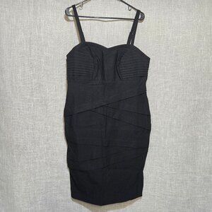 Torrid Plus Size Black Bodycon Shift Dress / Size 16